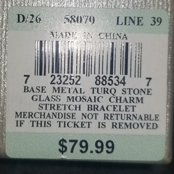 Genuone Turquoise bracelet - Picture 4 of 4